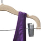 Premium Velvet Clips Hanger Hook swivel 360 - Ultra Thin, Baby Hangers, 12-Pack, Ivory