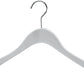 Hangers White wooden hangers (Set of 6) Extra Thick clothes hangers for coat hanger and suit hangers